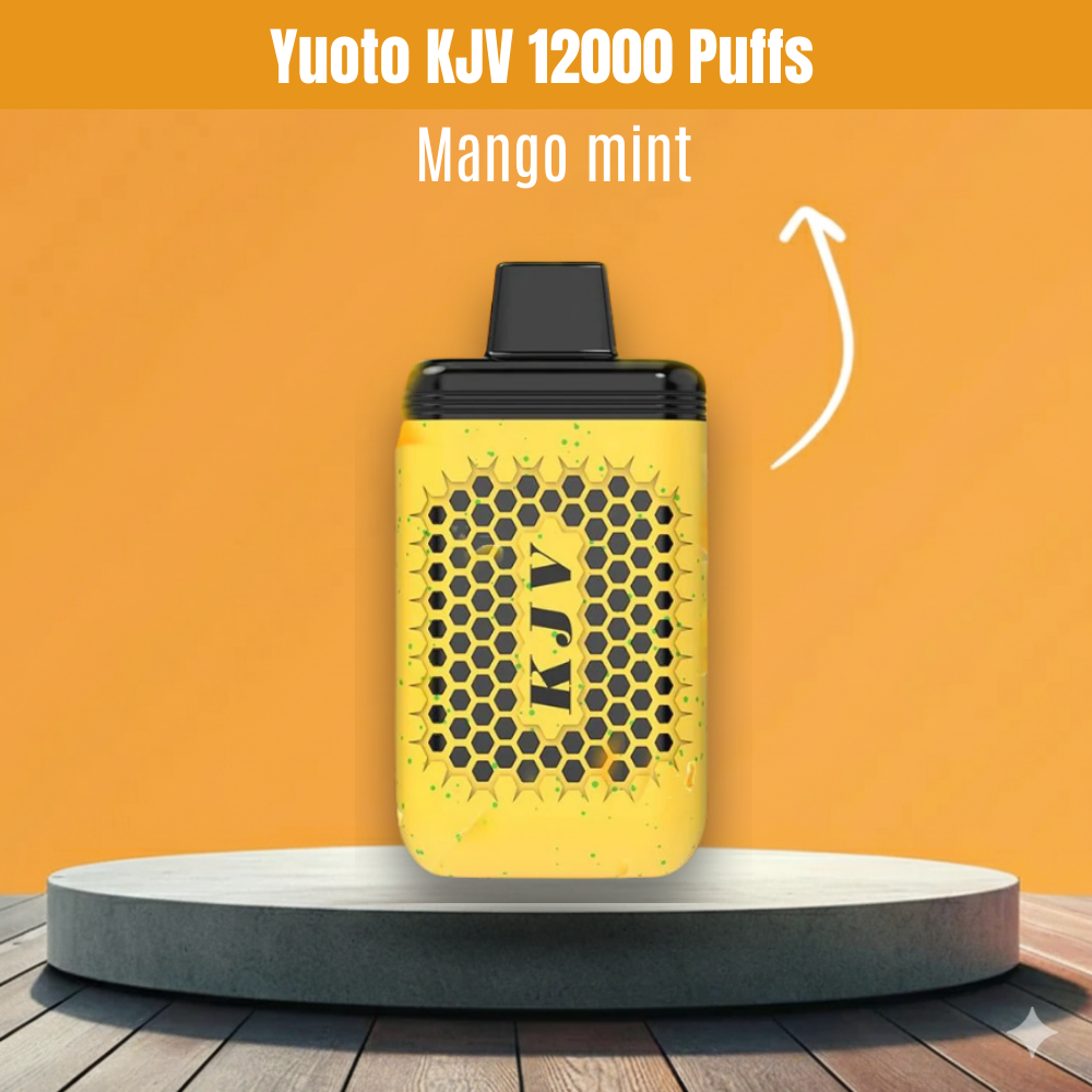 Yuoto KJV Disposable Vape 12000 Puffs mango ice