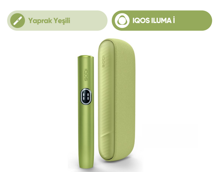 IQOS ILUMA i Yaprak Yeşili - Ferah Yeşil Cihaz-2