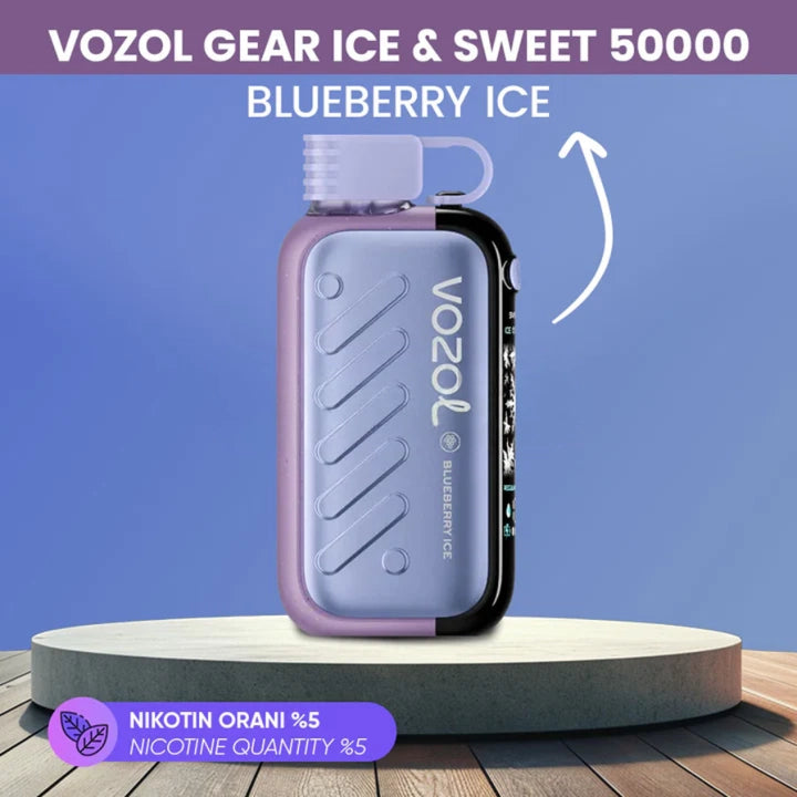 Vozol Gear Ice Sweet 50000 Blueberry Ice