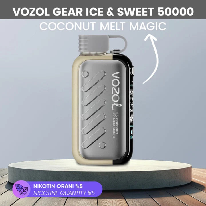 Vozol Gear Ice Sweet 50000 Coconut Melt Magic