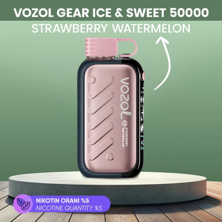 Vozol Gear Ice Sweet 50000 Strawberry Watermelon