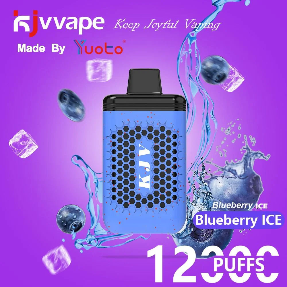 Yuoto KJV 12000 Puffs Disposable blueberry ice