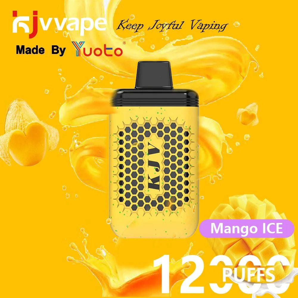 Yuoto KJV Disposable Vape 12000 Puffs mango ice